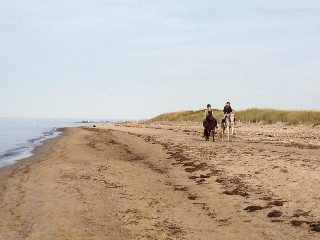 Ferienwohnung Strandlaeufer Börgerende-Rethwisch Esterno foto